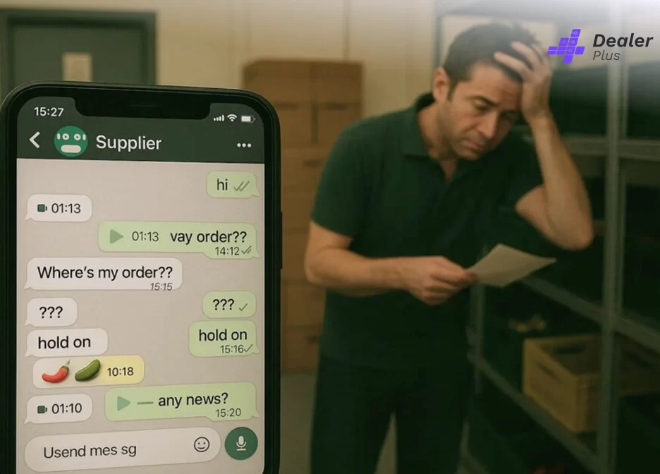 Why Food Dealerships Need to Stop Managing Suppliers on WhatsApp